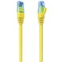 Aisens Cable de red RJ45 Cat.6 UTP AWG26 CCA Amarillo 0,75m A135-0832